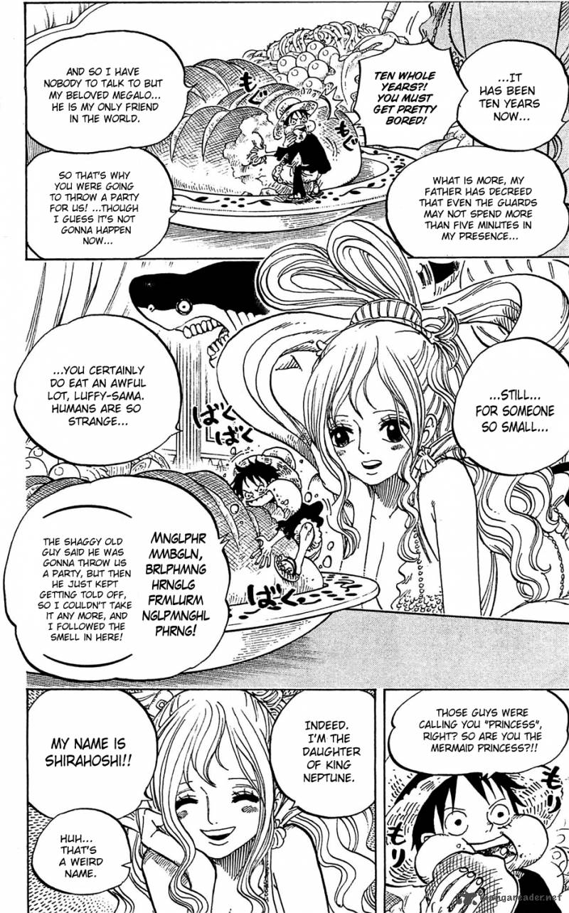One Piece Manga Chapter 613 page 10 - The Mermaid Princess
in Hard-Shell Tower