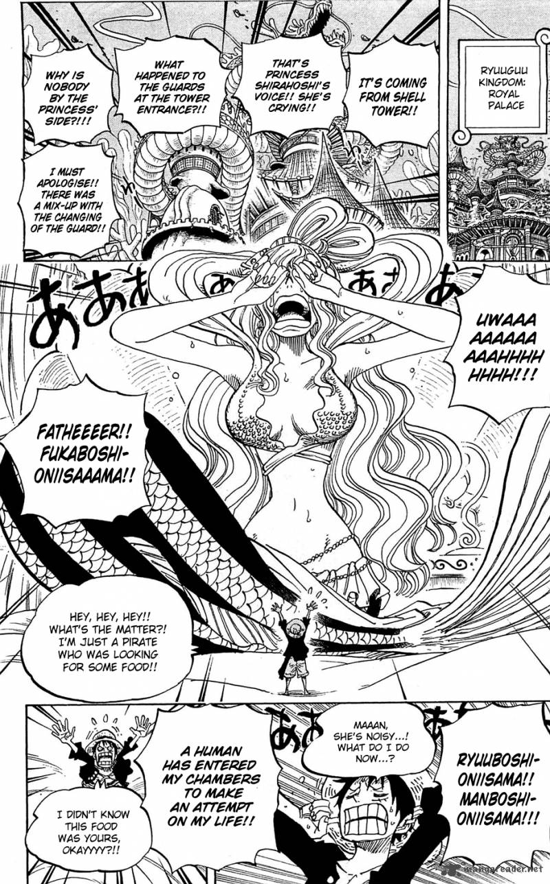 One Piece Manga Chapter 613 page 4 - The Mermaid Princess
in Hard-Shell Tower