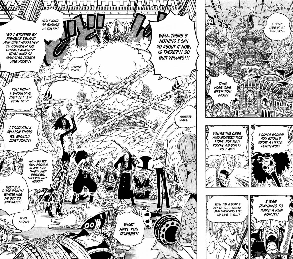One Piece Manga Chapter 614 page 2 - What's Done is Done