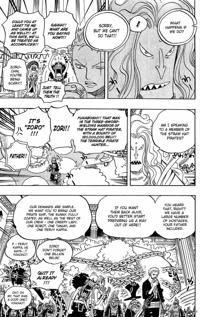 One Piece Manga Chapter 614 page 6 - What's Done is Done