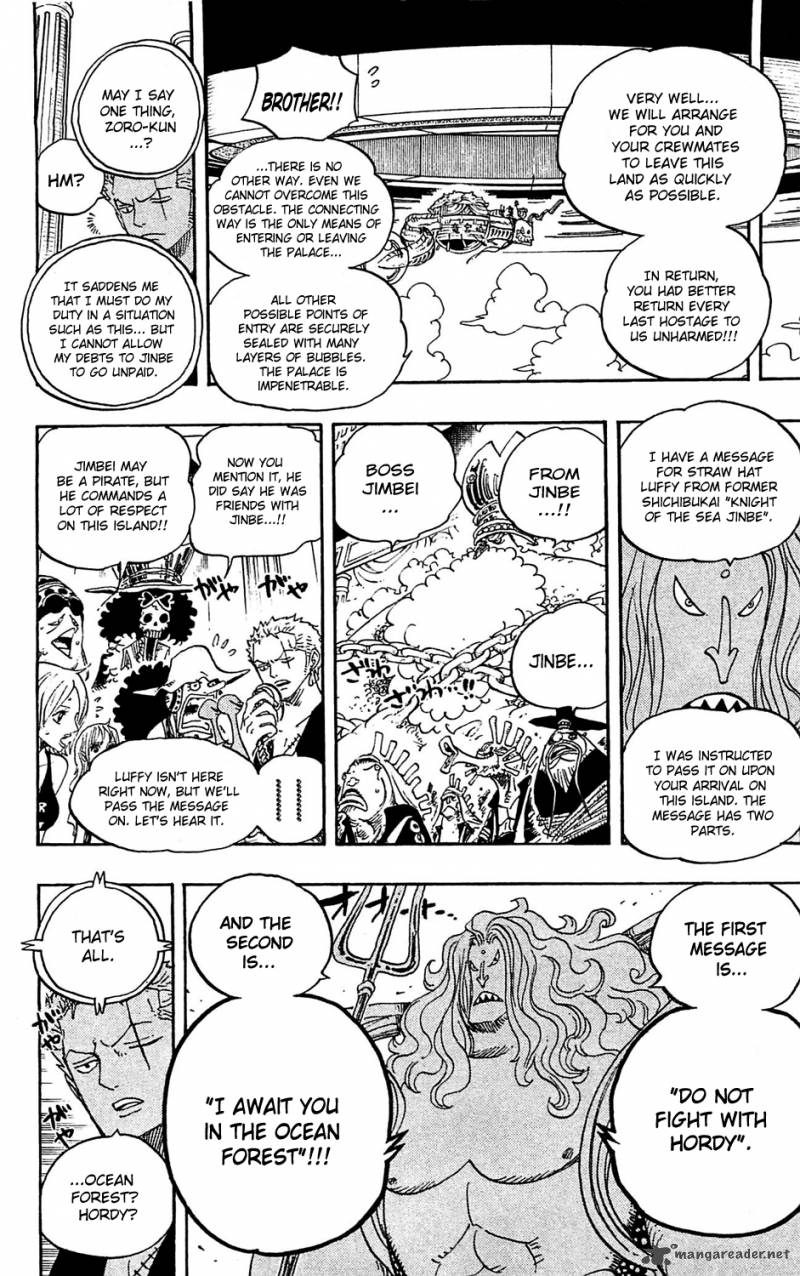 One Piece Manga Chapter 614 page 7 - What's Done is Done