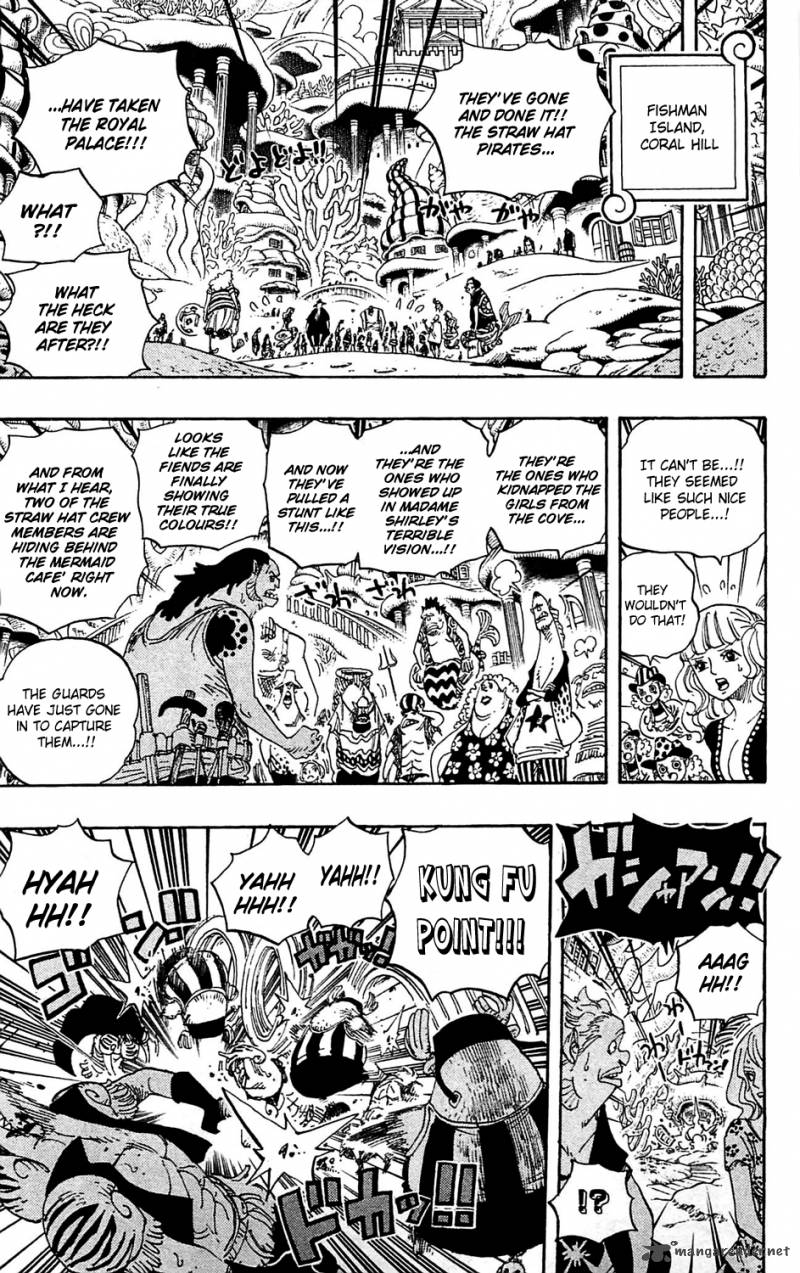 One Piece Manga Chapter 614 page 8 - What's Done is Done