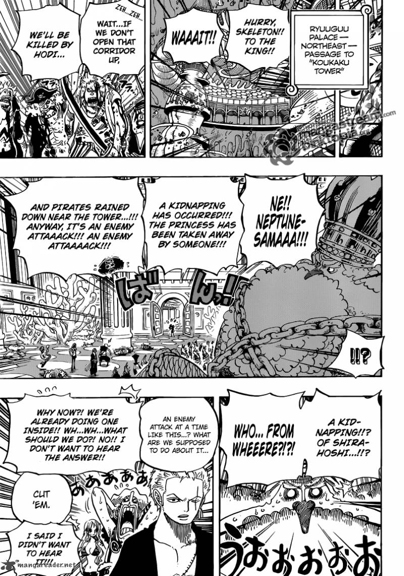 One Piece Manga Chapter 615 page 15 - Mato Mato Curse