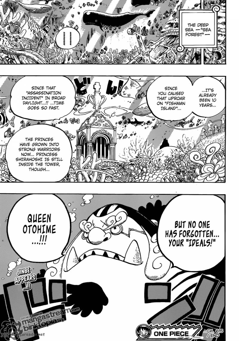 One Piece Manga Chapter 615 page 17 - Mato Mato Curse