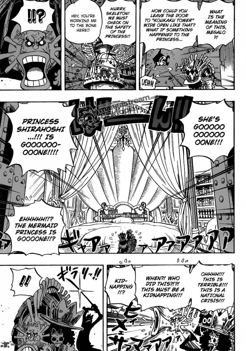 One Piece Manga Chapter 615 page 3 - Mato Mato Curse