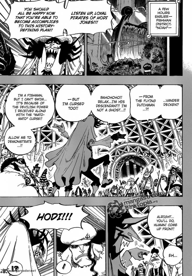 One Piece Manga Chapter 615 page 7 - Mato Mato Curse