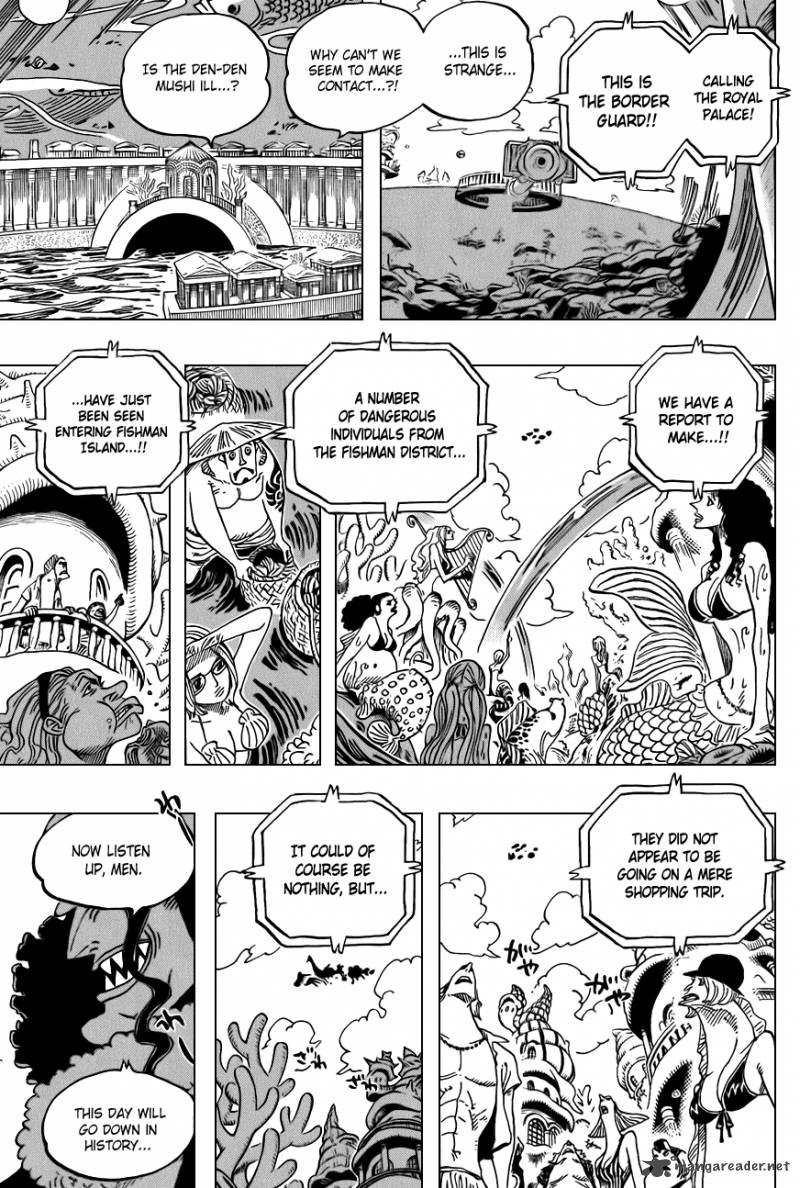 One Piece Manga Chapter 616 page 3 - Anniversary for Revenge