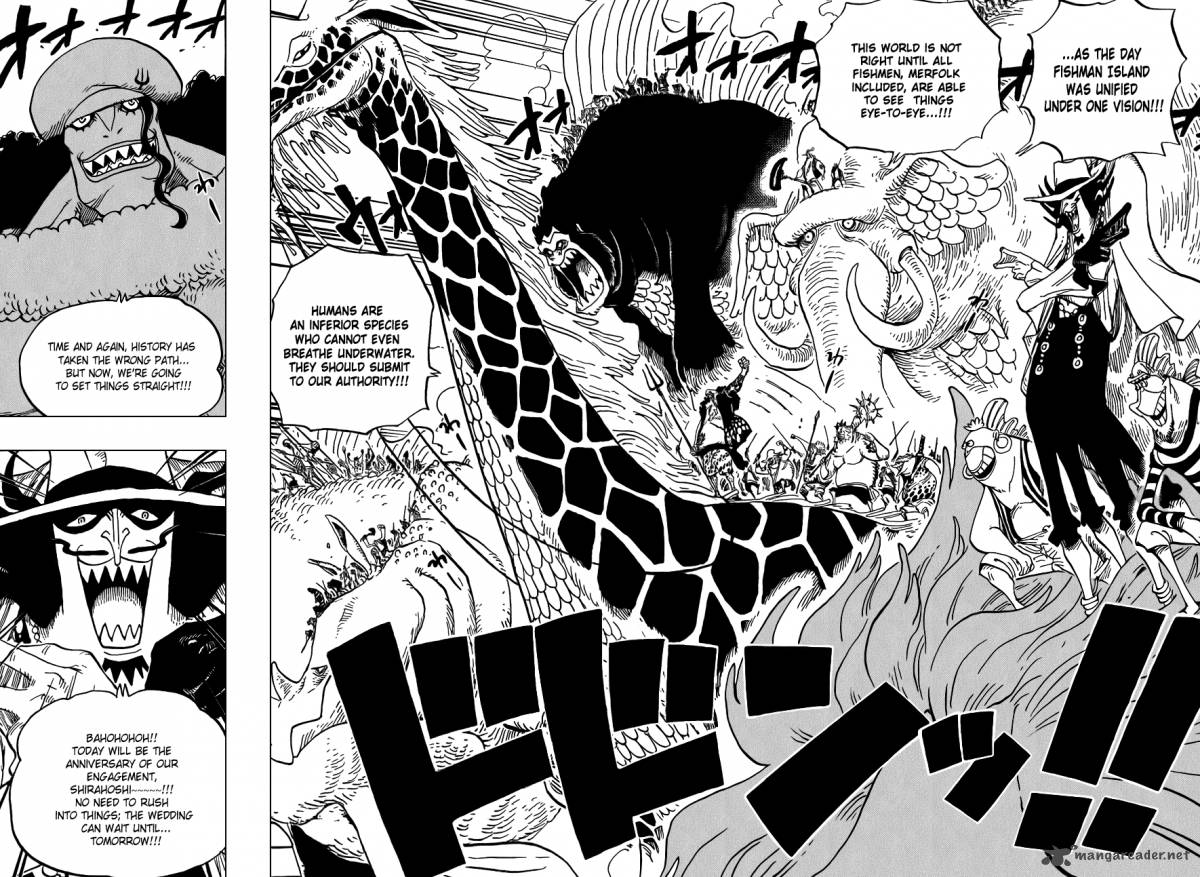 One Piece Manga Chapter 616 page 4 - Anniversary for Revenge