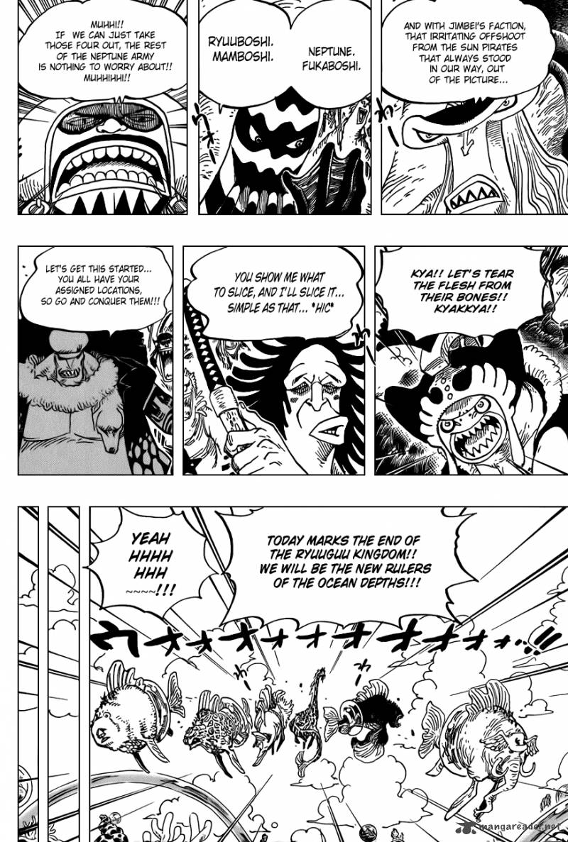 One Piece Manga Chapter 616 page 5 - Anniversary for Revenge