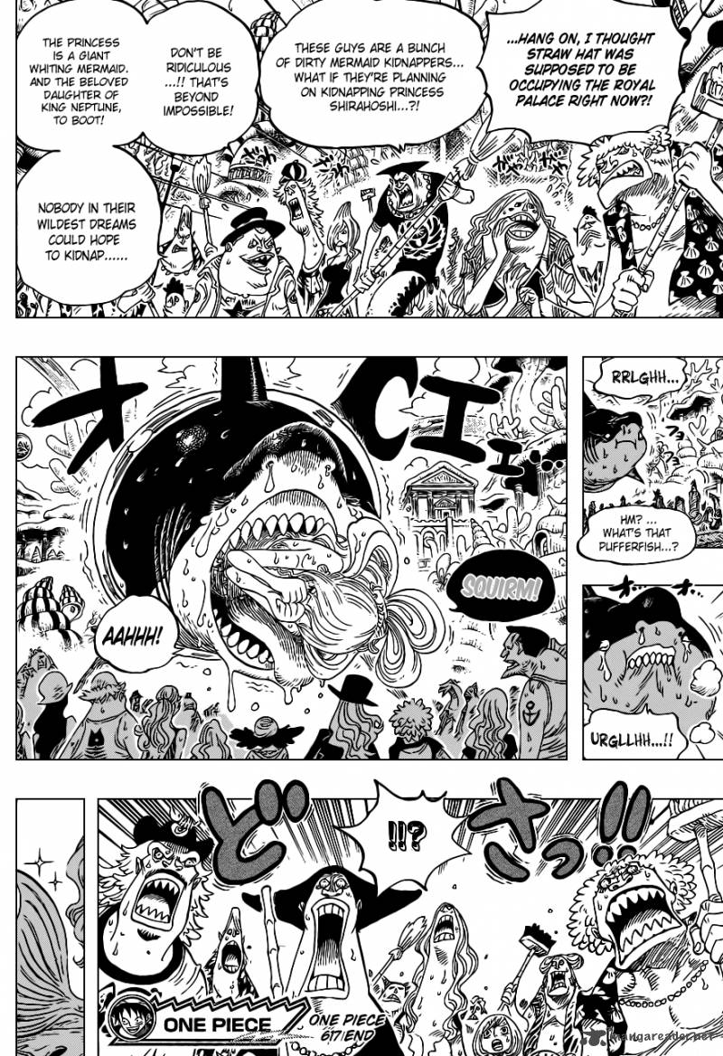 One Piece Manga Chapter 617 page 16 - Major Incident on Coral Hill