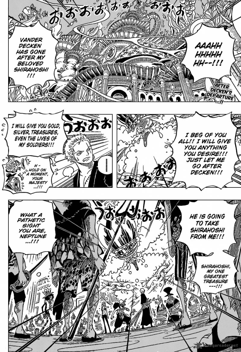 One Piece Manga Chapter 617 page 2 - Major Incident on Coral Hill