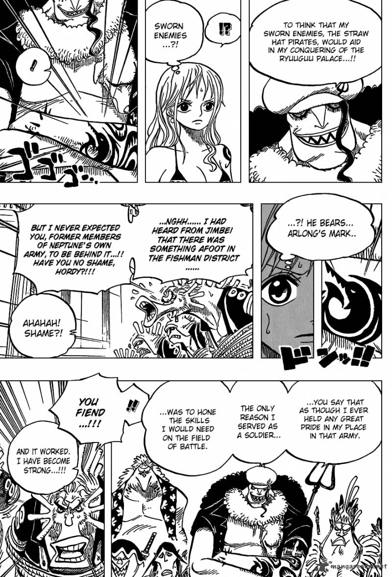 One Piece Manga Chapter 617 page 3 - Major Incident on Coral Hill