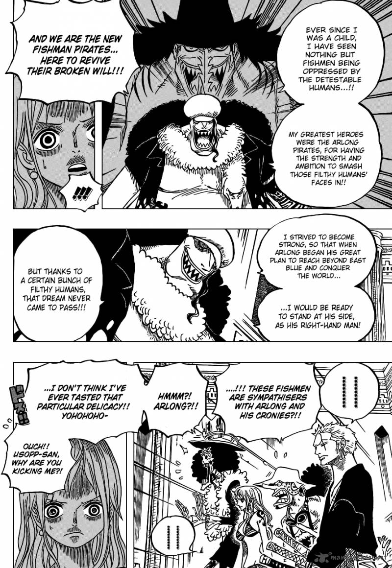 One Piece Manga Chapter 617 page 4 - Major Incident on Coral Hill