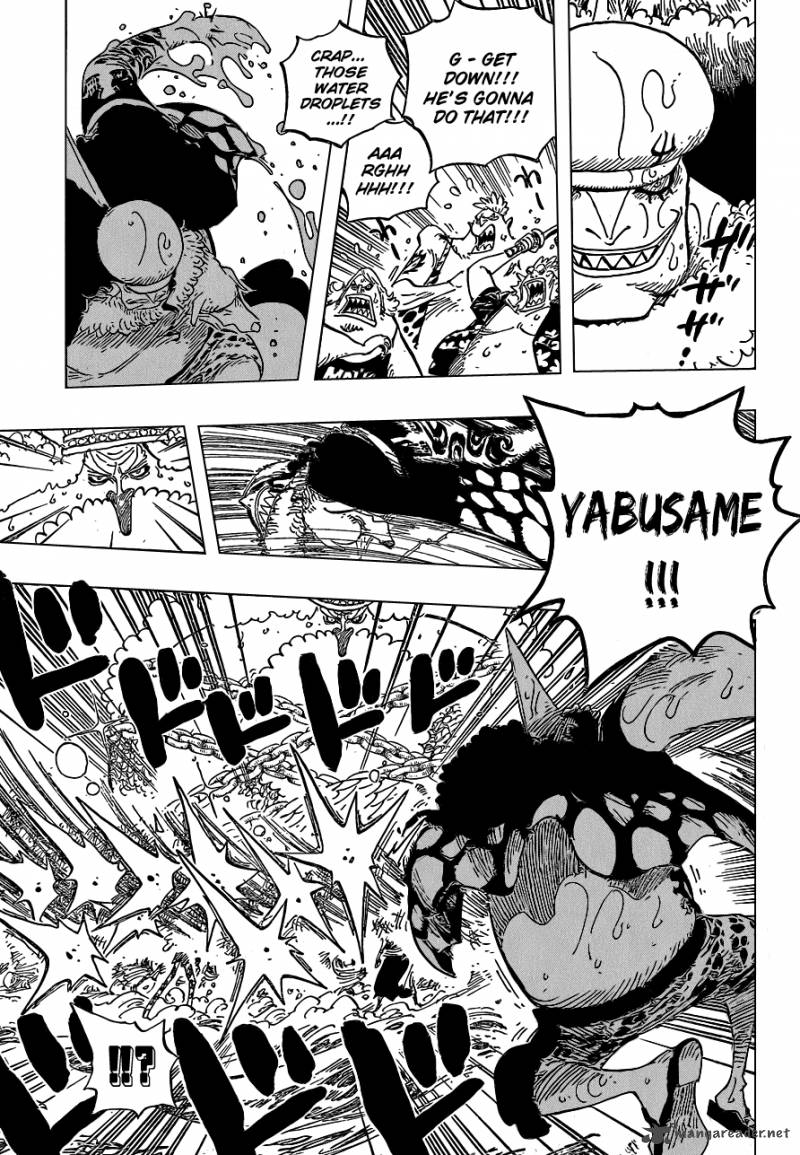 One Piece Manga Chapter 617 page 7 - Major Incident on Coral Hill