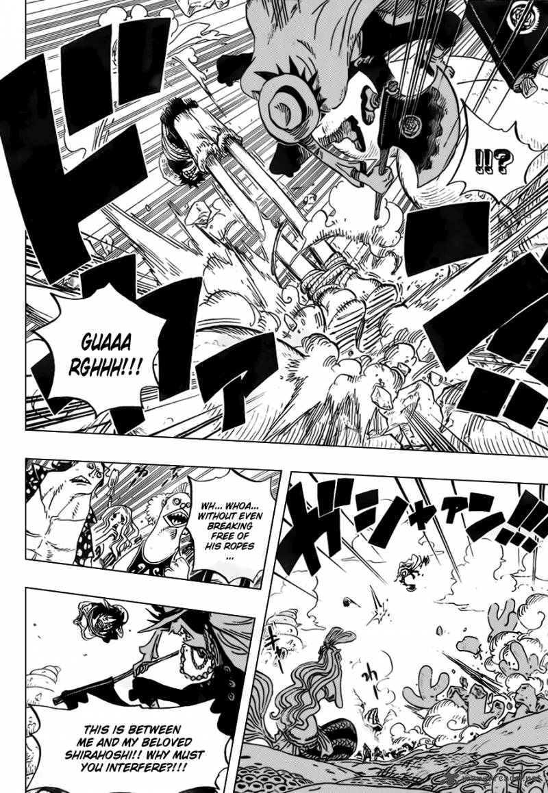 One Piece Manga Chapter 618 page 10 - Proposal