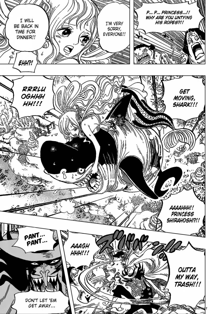 One Piece Manga Chapter 618 page 13 - Proposal