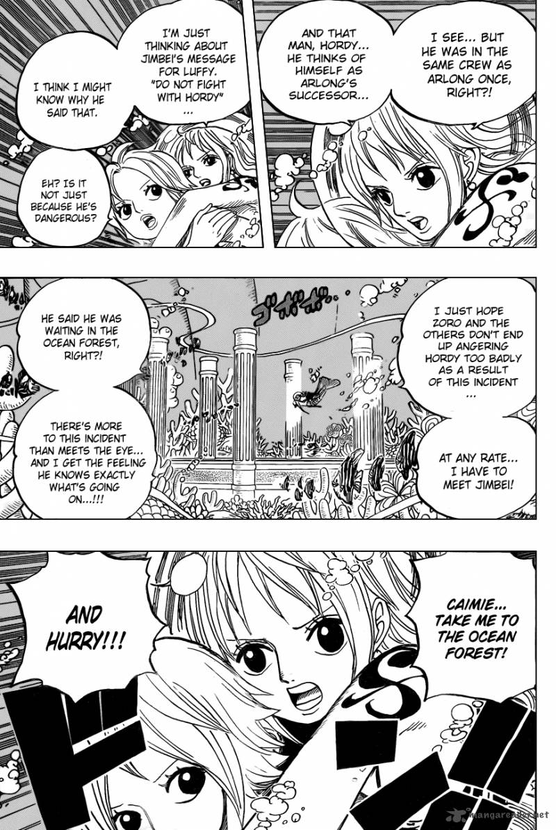 One Piece Manga Chapter 618 page 16 - Proposal