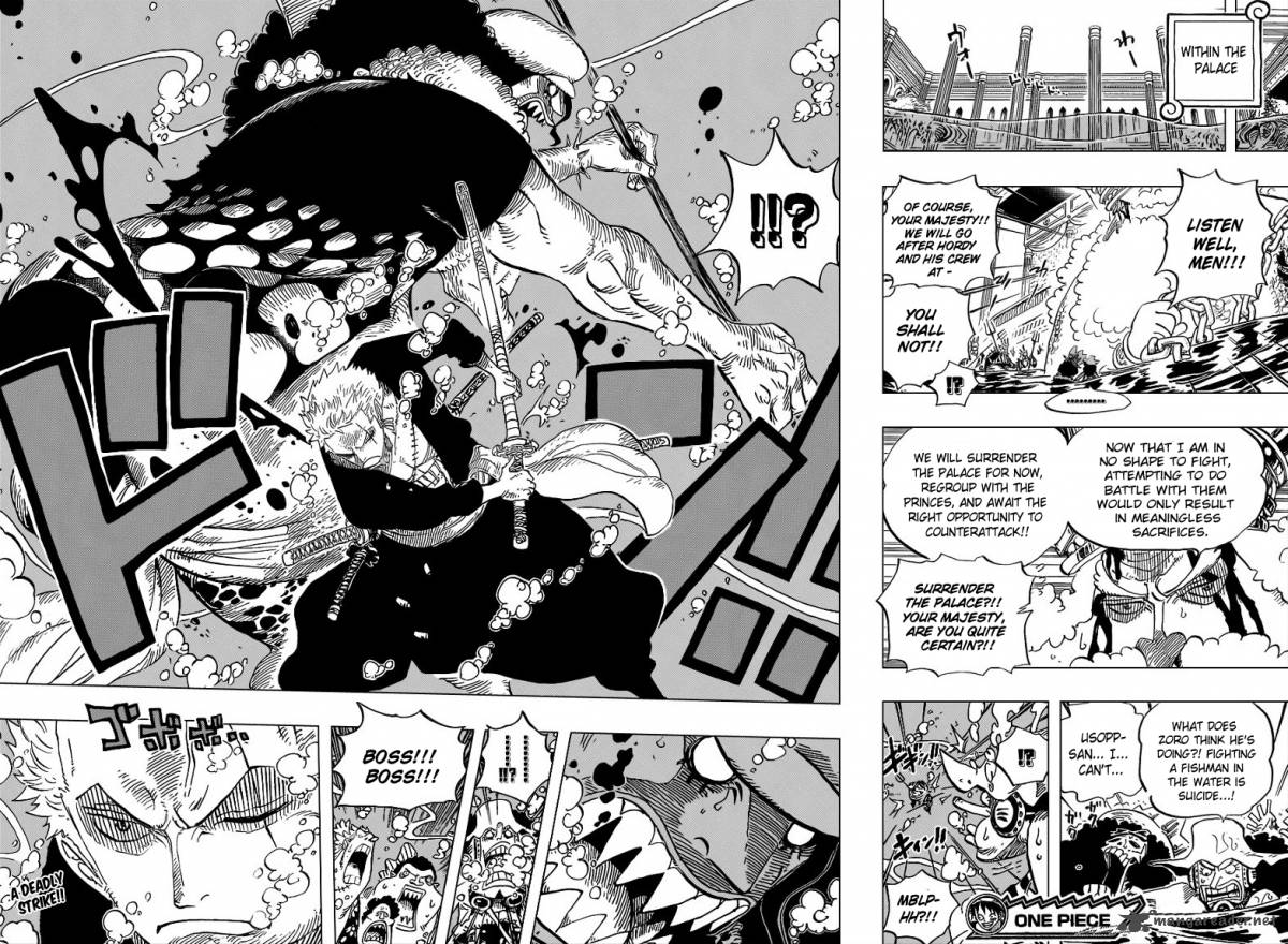 One Piece Manga Chapter 618 page 17 - Proposal