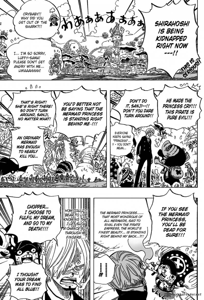 One Piece Manga Chapter 618 page 3 - Proposal