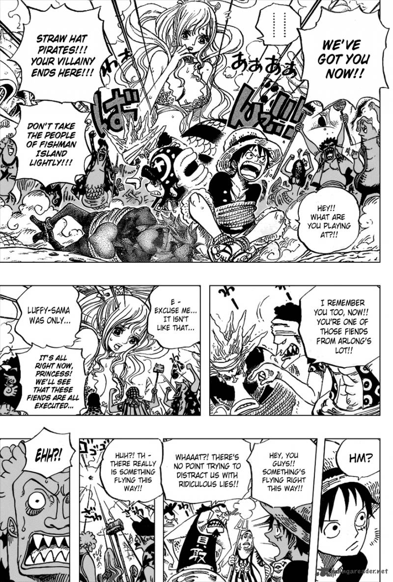 One Piece Manga Chapter 618 page 5 - Proposal