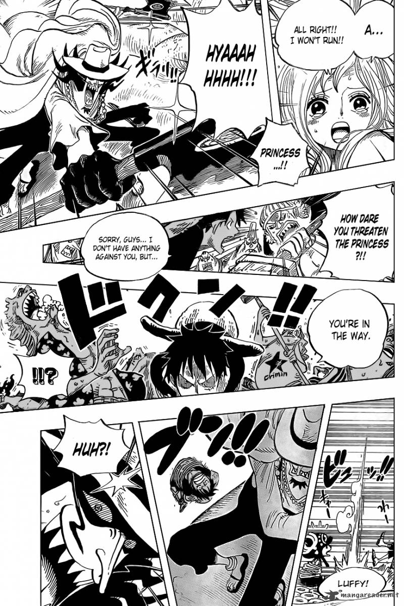 One Piece Manga Chapter 618 page 9 - Proposal