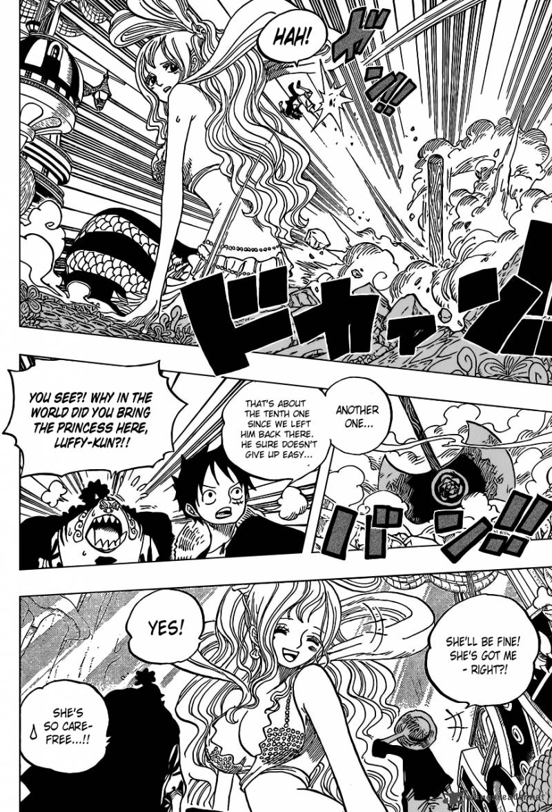 One Piece Manga Chapter 619 page 12 - At the Sea Forest