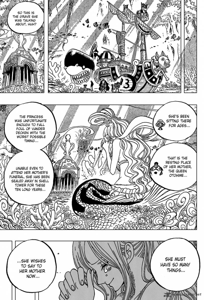 One Piece Manga Chapter 619 page 13 - At the Sea Forest