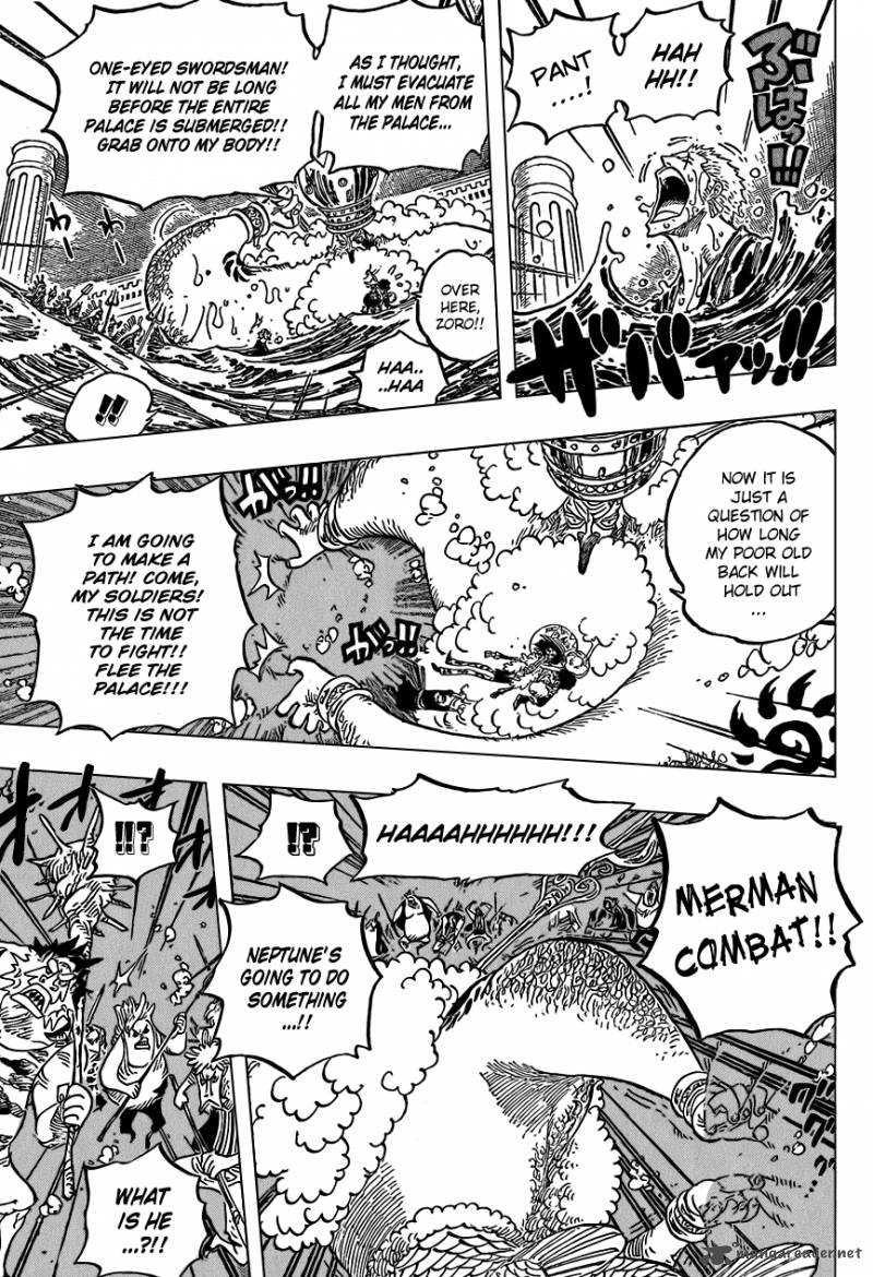 One Piece Manga Chapter 619 page 3 - At the Sea Forest