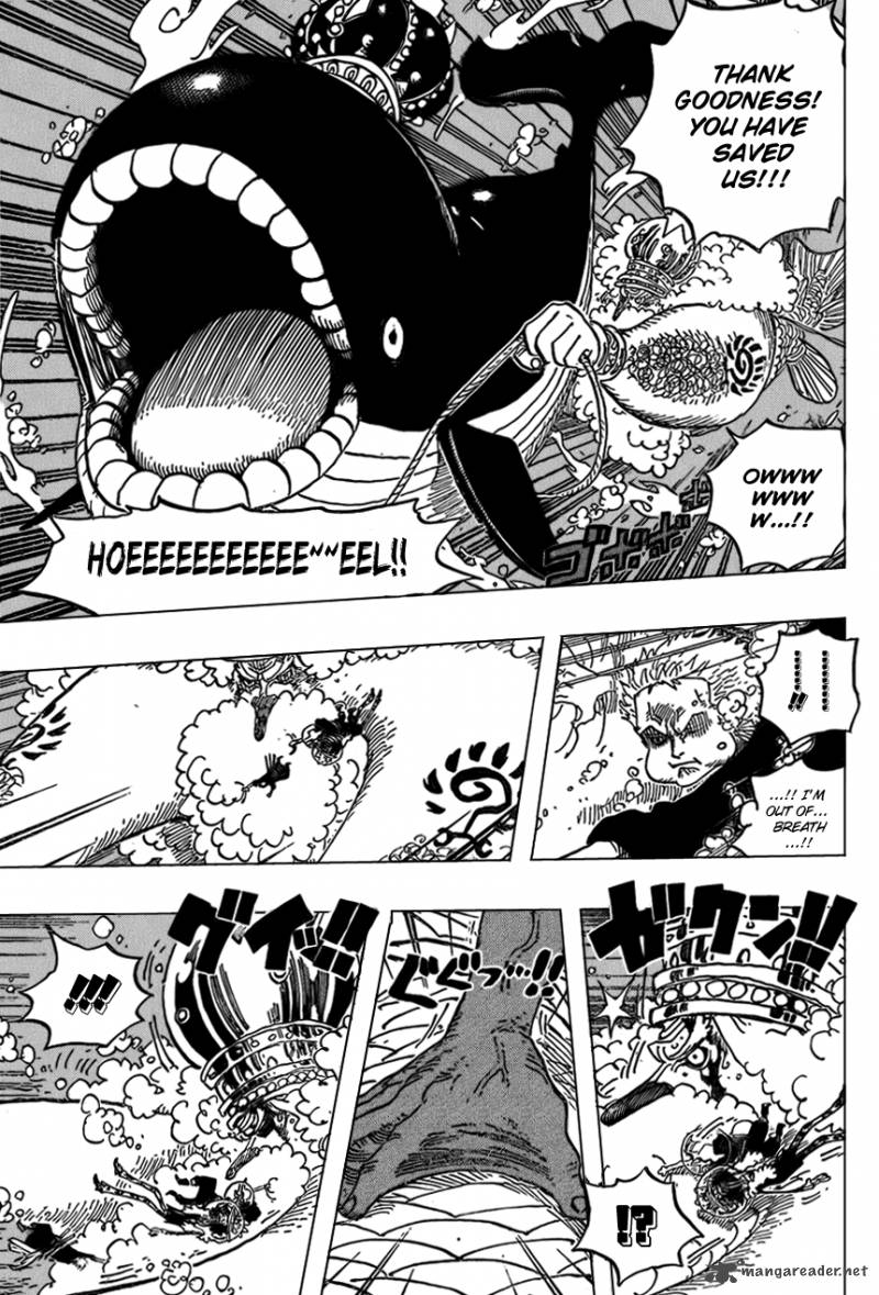 One Piece Manga Chapter 619 page 6 - At the Sea Forest