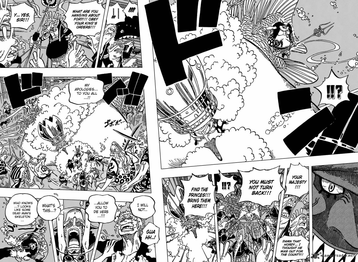 One Piece Manga Chapter 619 page 7 - At the Sea Forest