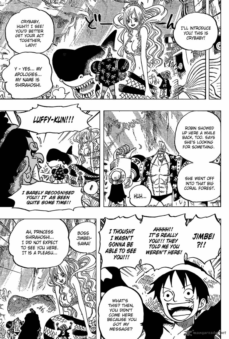 One Piece Manga Chapter 619 page 9 - At the Sea Forest
