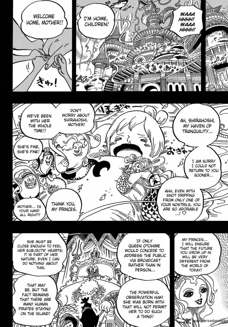 One Piece Manga Chapter 621 page 10 - Otohime and Tiger