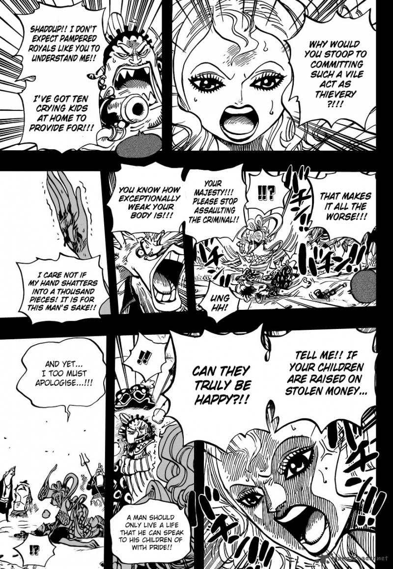 One Piece Manga Chapter 621 page 5 - Otohime and Tiger