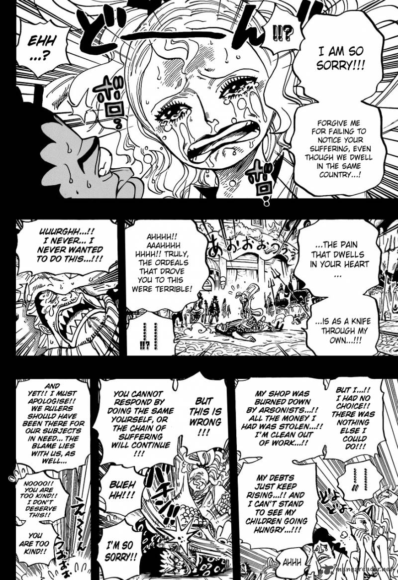 One Piece Manga Chapter 621 page 6 - Otohime and Tiger