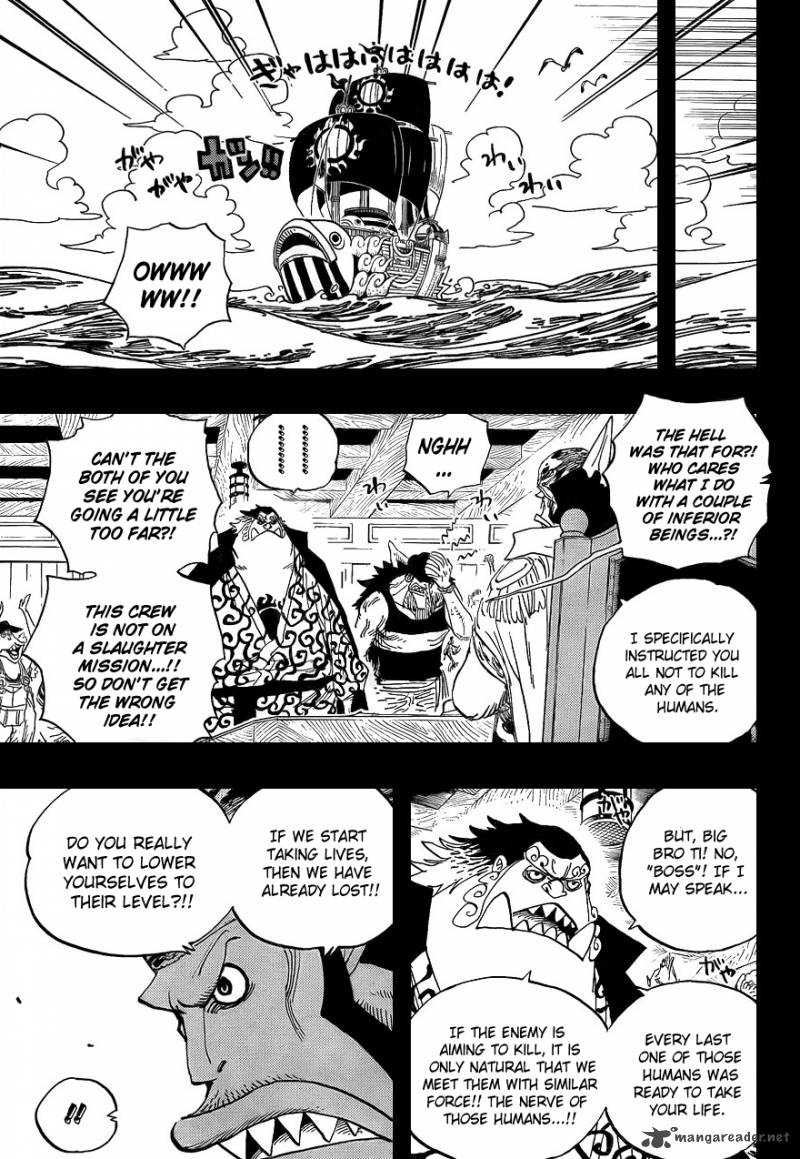 One Piece Manga Chapter 622 page 10 - The Sun Pirates