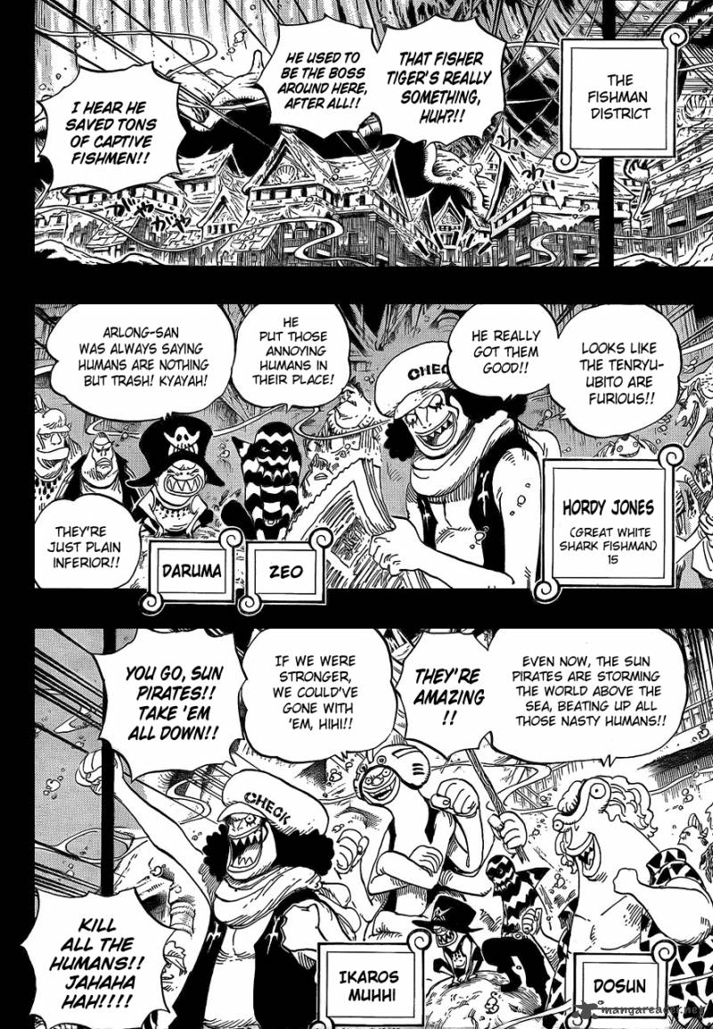 One Piece Manga Chapter 622 page 5 - The Sun Pirates