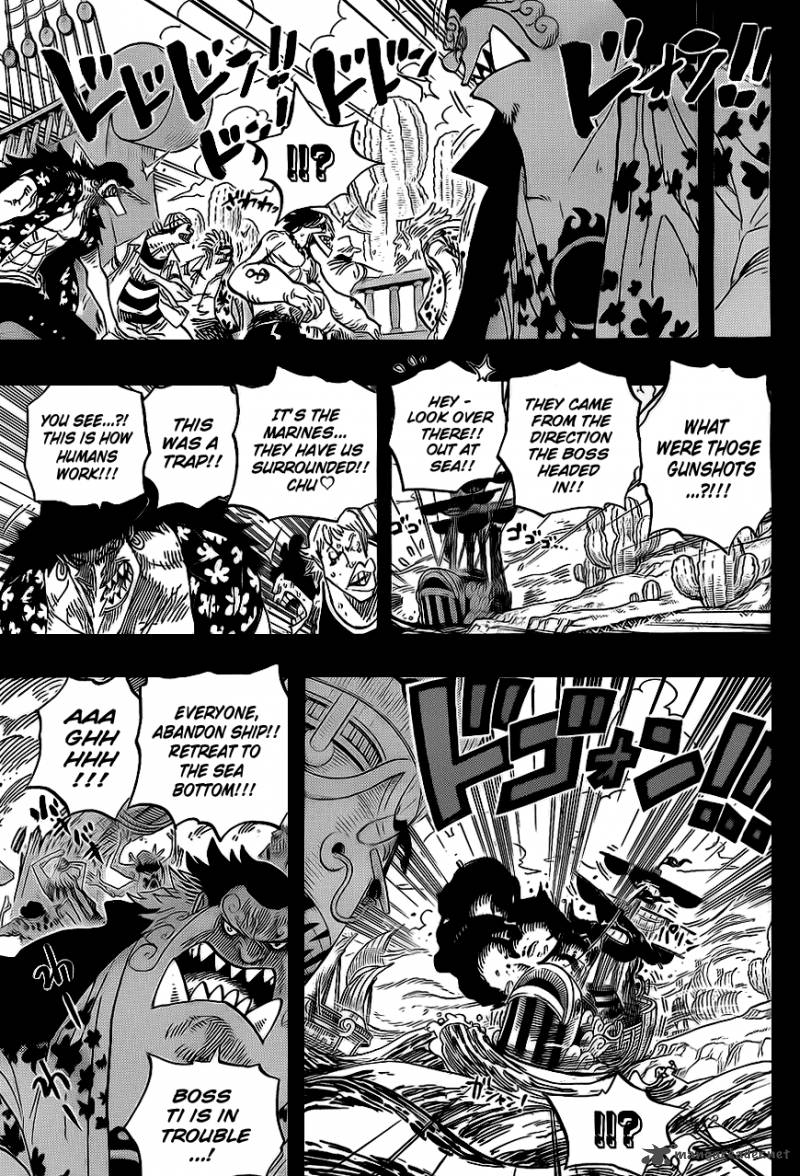 One Piece Manga Chapter 623 page 11 - Fisher Tiger the Pirate