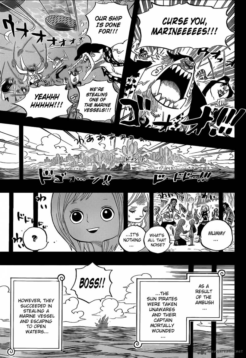 One Piece Manga Chapter 623 page 13 - Fisher Tiger the Pirate