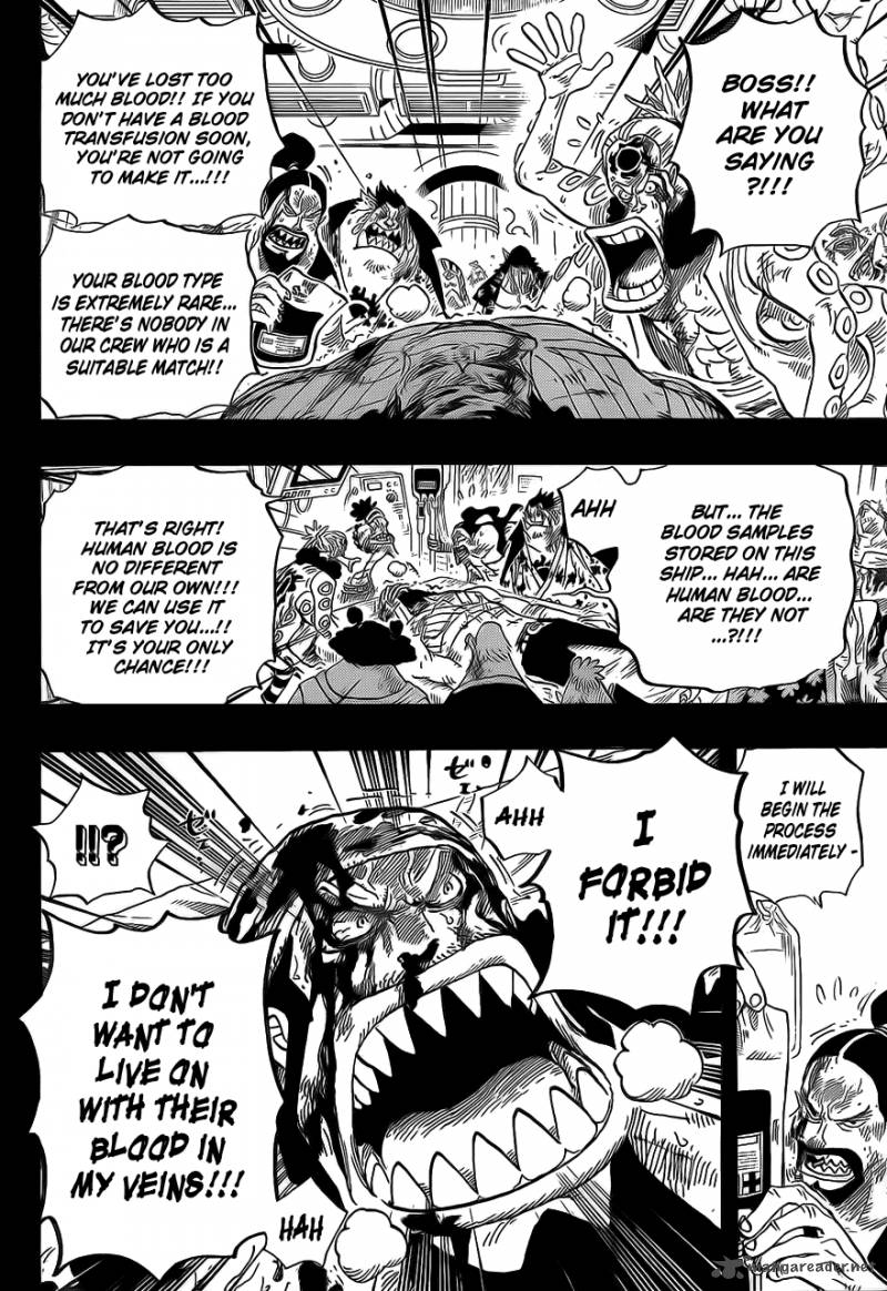 One Piece Manga Chapter 623 page 14 - Fisher Tiger the Pirate