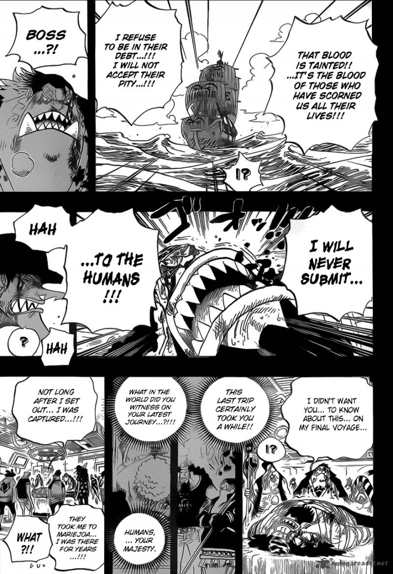 One Piece Manga Chapter 623 page 15 - Fisher Tiger the Pirate