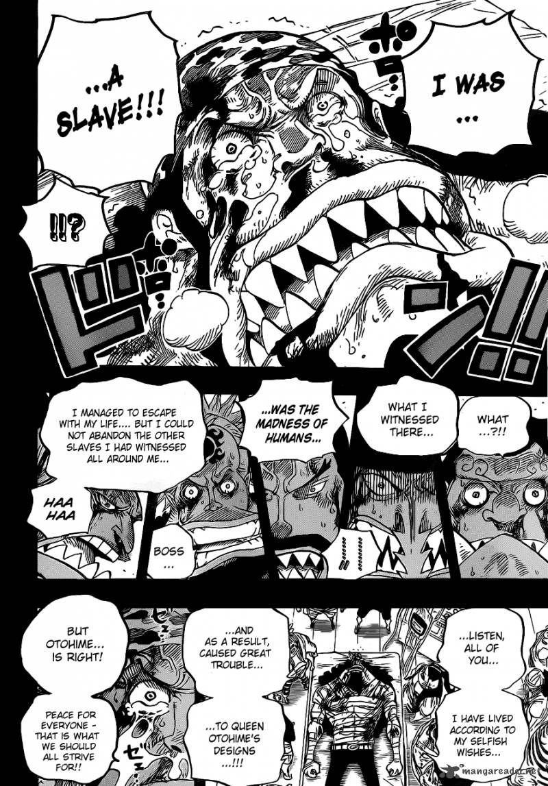 One Piece Manga Chapter 623 page 16 - Fisher Tiger the Pirate