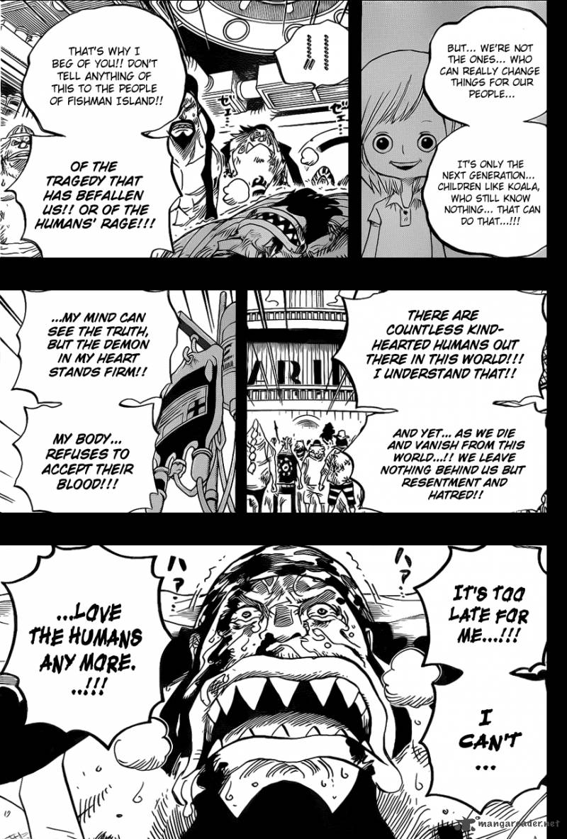 One Piece Manga Chapter 623 page 17 - Fisher Tiger the Pirate