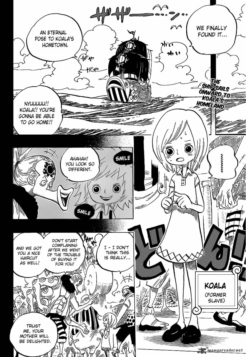 One Piece Manga Chapter 623 page 2 - Fisher Tiger the Pirate