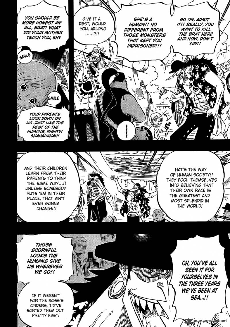 One Piece Manga Chapter 623 page 4 - Fisher Tiger the Pirate