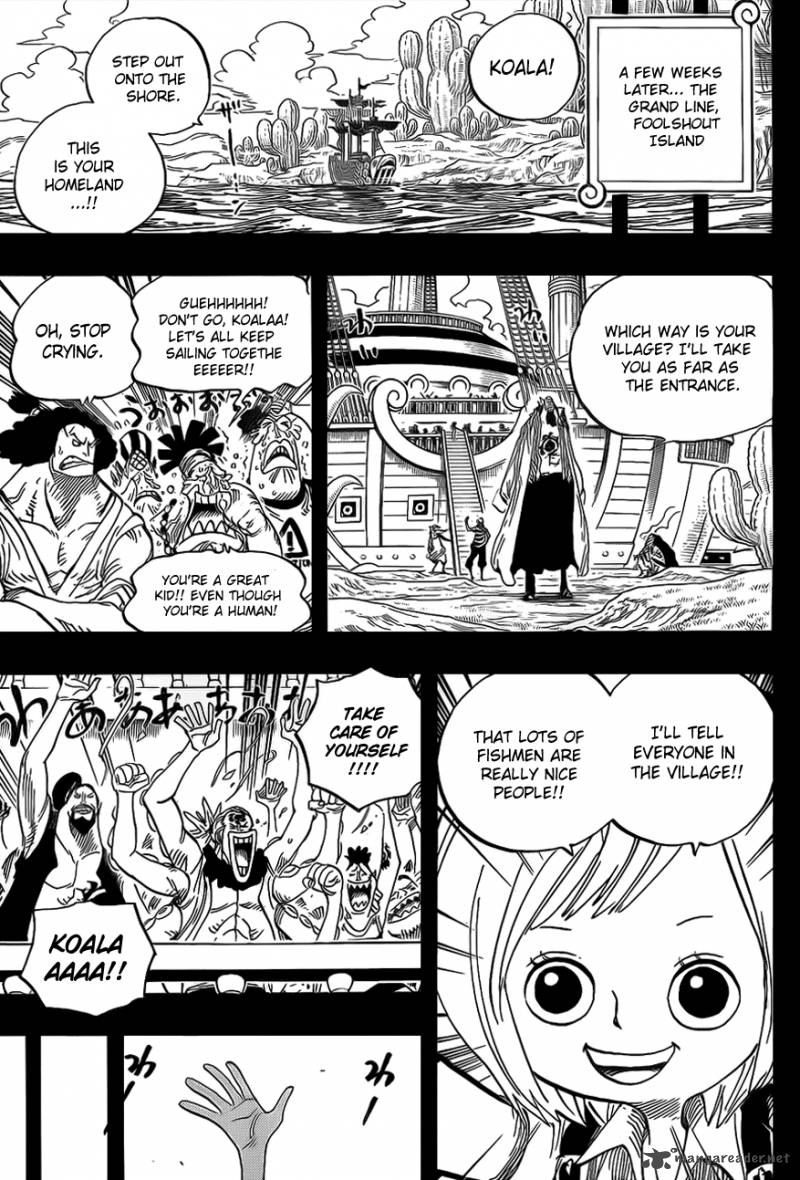 One Piece Manga Chapter 623 page 7 - Fisher Tiger the Pirate