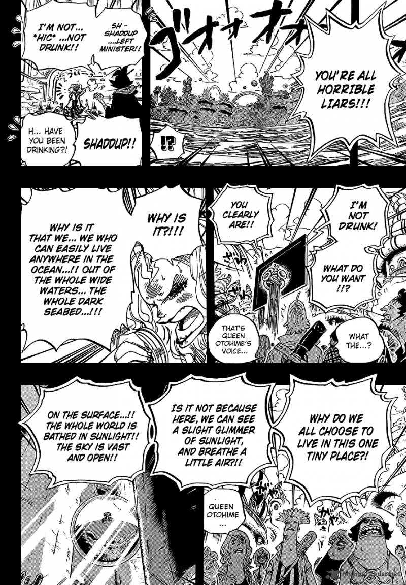 One Piece Manga Chapter 624 page 10 - Queen Otohime