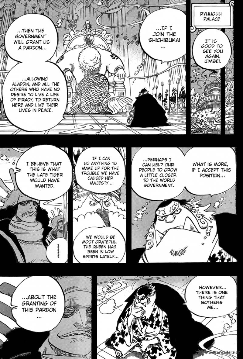 One Piece Manga Chapter 624 page 13 - Queen Otohime