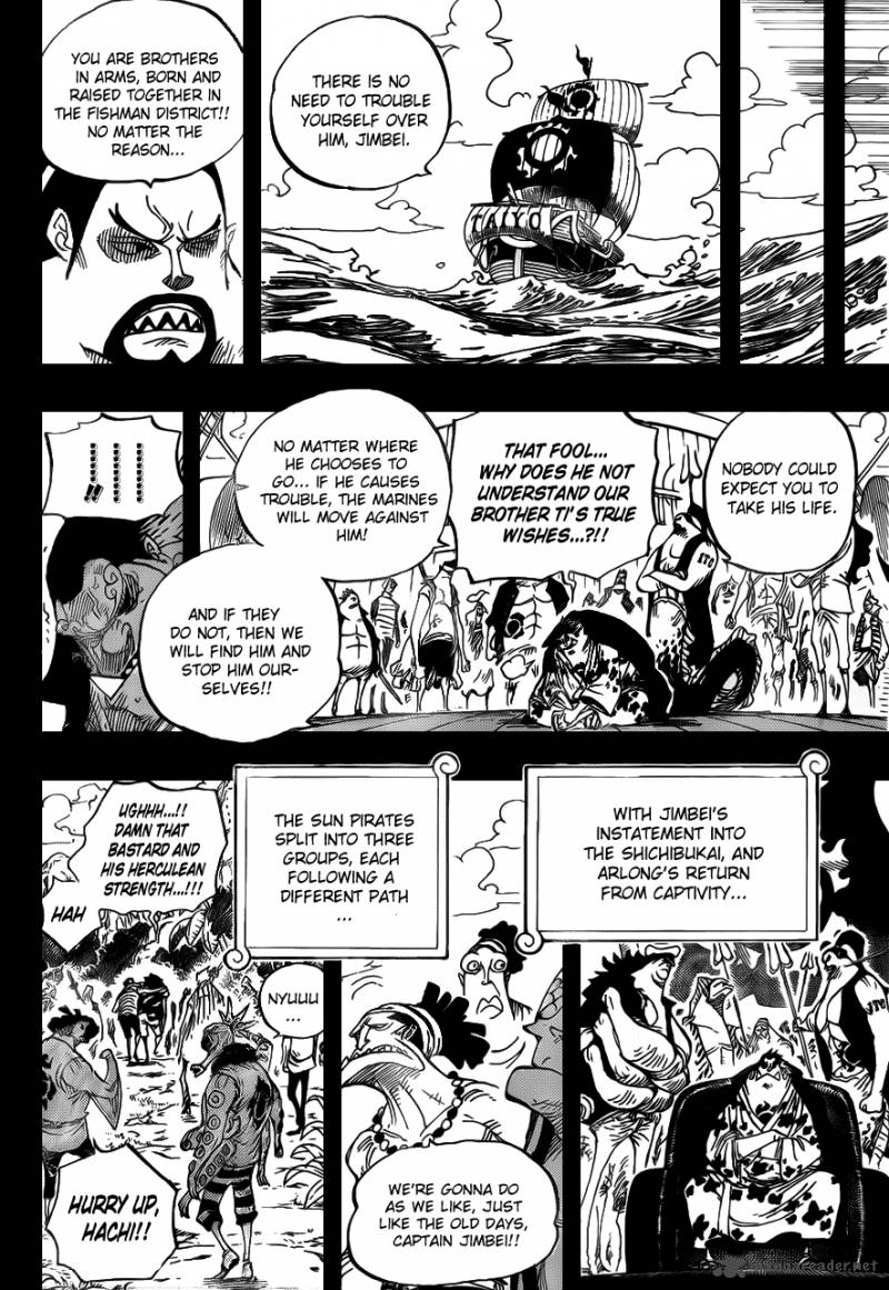One Piece Manga Chapter 624 page 16 - Queen Otohime
