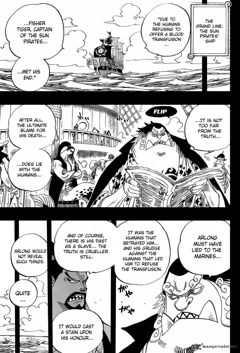 One Piece Manga Chapter 624 page 3 - Queen Otohime