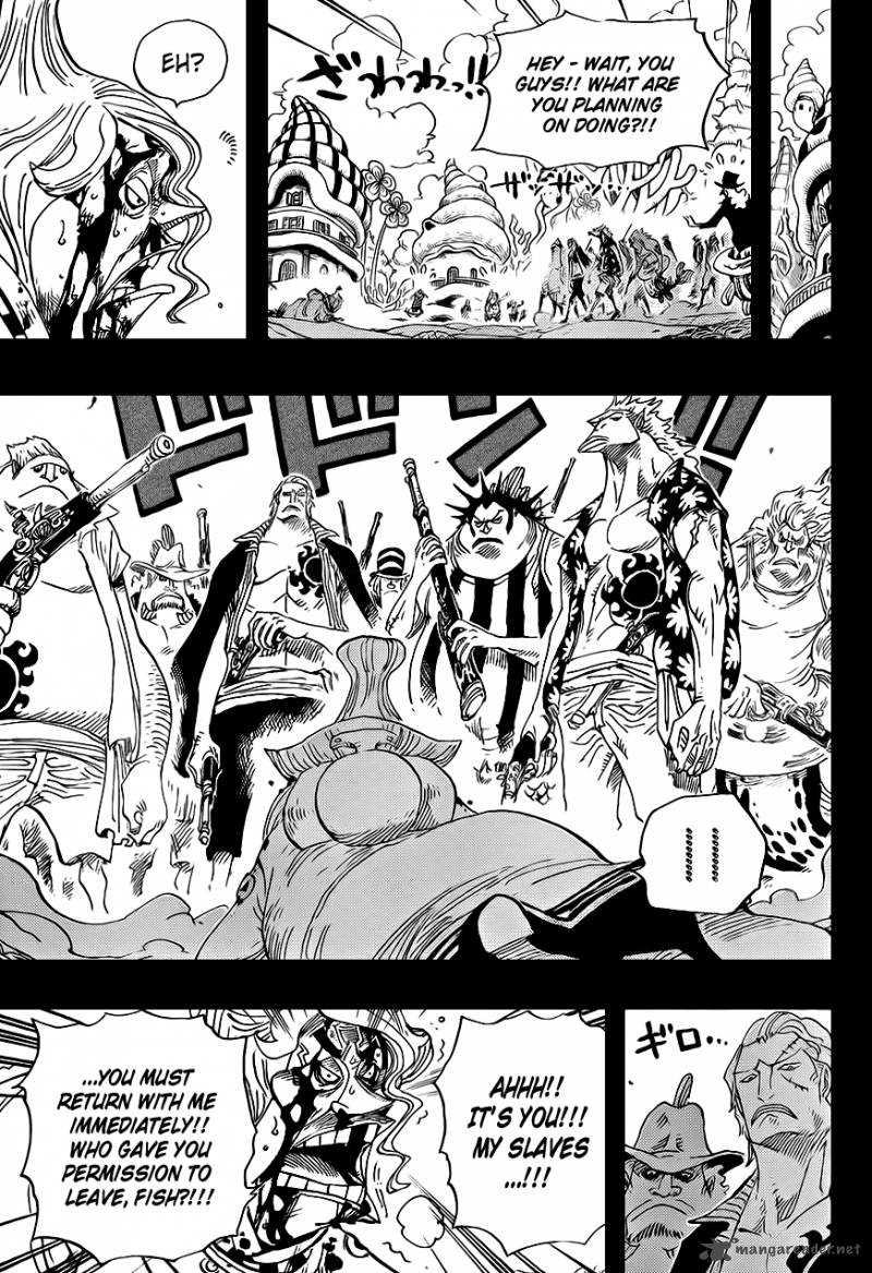 One Piece Manga Chapter 625 page 5 - Uninherited Will